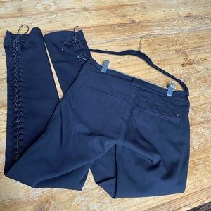 Roberto Cavalli- black skinny leg pants